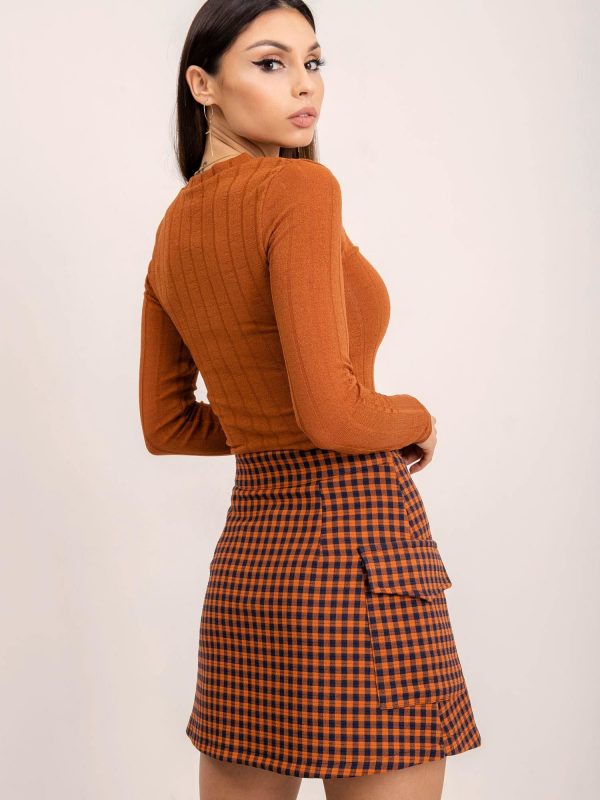 BSL Brick plaid skirt