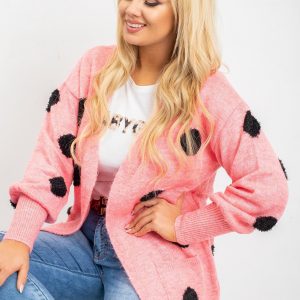 Nicki's pink plus size sweater