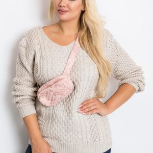 Beige Plus Size Tango Sweater