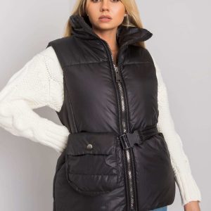 Black Effie Down Vest