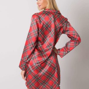 Red Plaid Nightdress