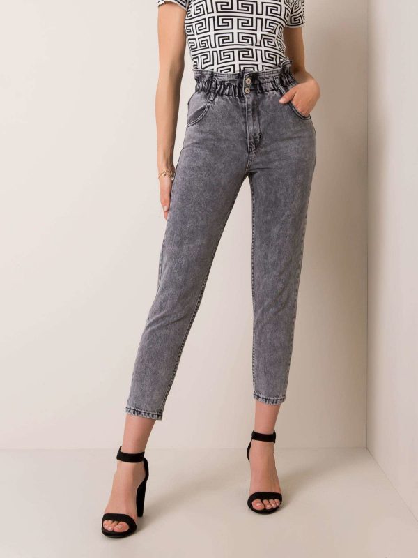 Dark grey jeans Amelie RUE PARIS