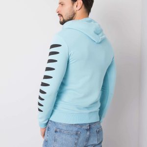 Blue Men's Hoodie Chase