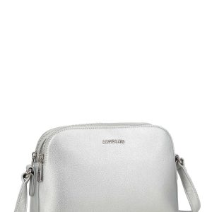 Silver women's handbag LUIGISANTO