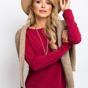 Burgundy Heaven blouse