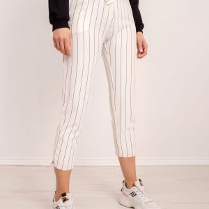 BSL White Striped Pants