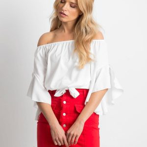 Craving White Blouse