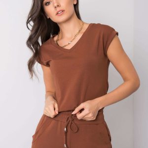 Dark brown T-shirt Elisabetta