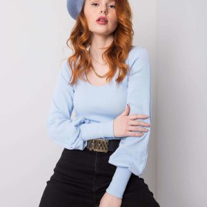 Blue Casual Blouse Elsie RUE PARIS