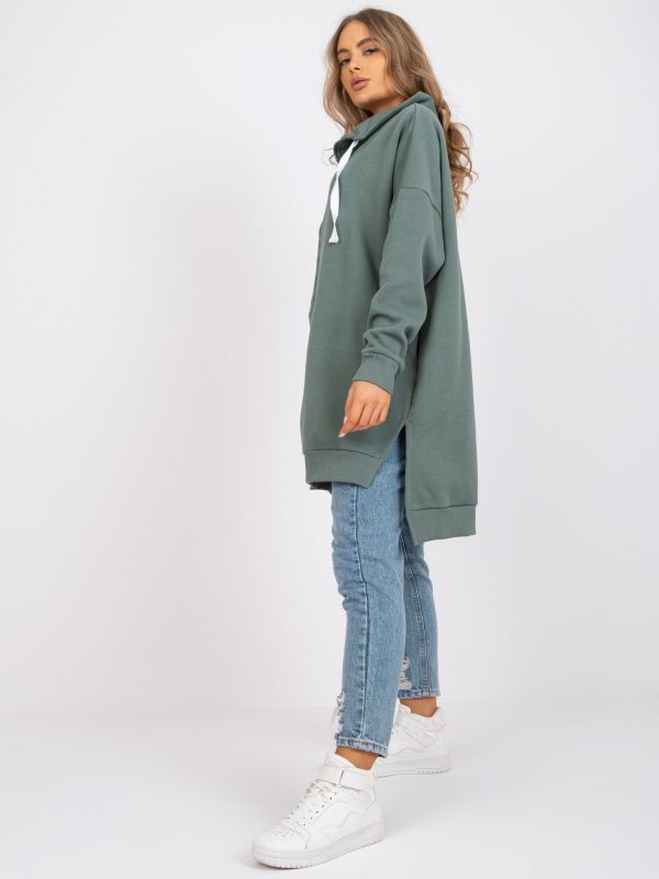 Green Sweatshirt Long Sleeve Morocco