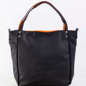 Black Large Shoulder Bag