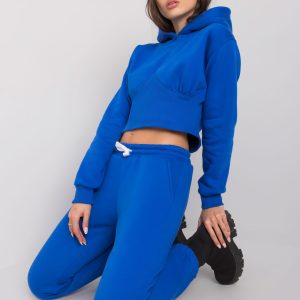 Dark blue sweatshirt set with Ambretta pants