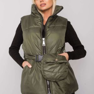 Khaki Effie Down Vest