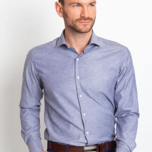 Men's blue shirt Scott