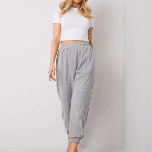 Gray sweatpants June