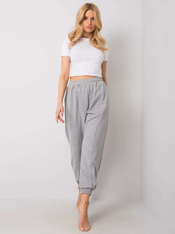 Gray sweatpants June