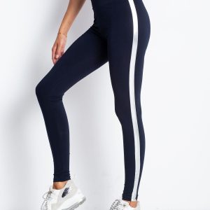 Navy Blue Hedonistic Leggings