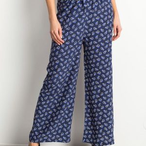 Navy Blue Misfit Trousers