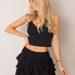 Manuella RUE PARIS black skirt