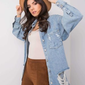 Light blue denim shirt Maya RUE PARIS