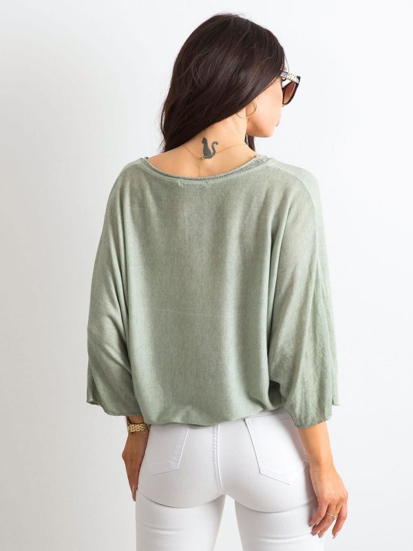 Khaki Women's Oversize Blouse