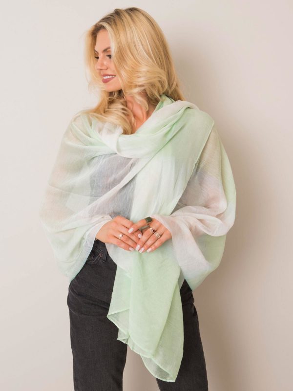 Light green sling with silk