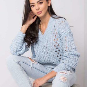 Hilary light blue sweater