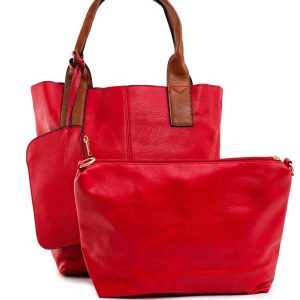 Red bag with sachet