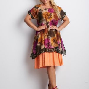 Colorful Kentucky Plus Size Dress