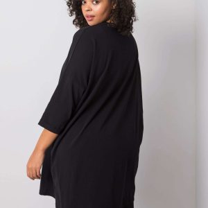 Black Gillian Cotton Tunic