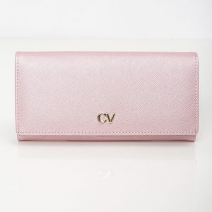 Pink oblong wallet