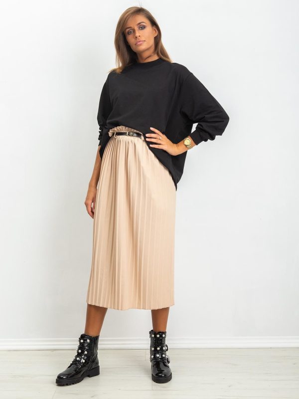 RUE PARIS Ecru skirt Tammy