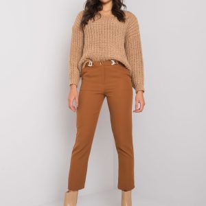 Light brown elegant trousers Beverley