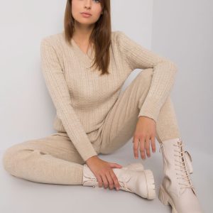 Beige knitted set Savi RUE PARIS