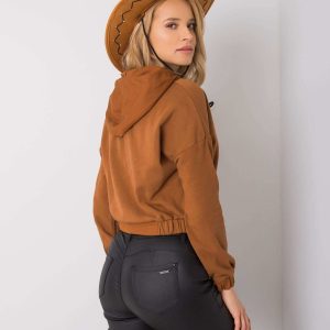 Dorres RUE PARIS brown hoodie