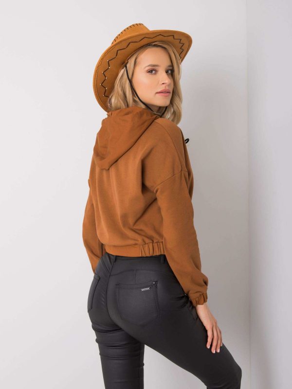 Dorres RUE PARIS brown hoodie