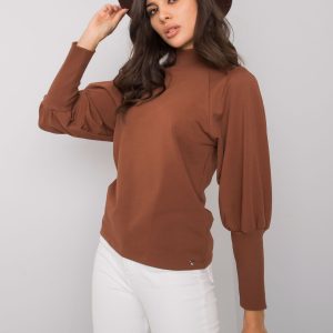 Brown Lanciano Cotton Blouse