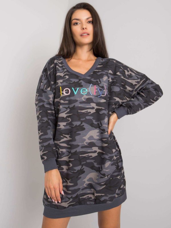 Grey camo tunic with Emir's inscription