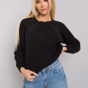 Jacksonville RUE PARIS black wool sweater