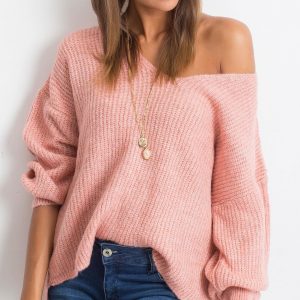 RUE PARIS Pink sweater Wandering