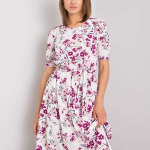 Harleigh White Floral Dress