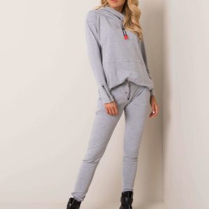 Grey melange set Bessie