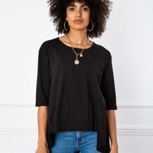 Lily Black Blouse