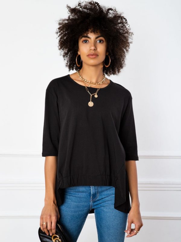 Lily Black Blouse