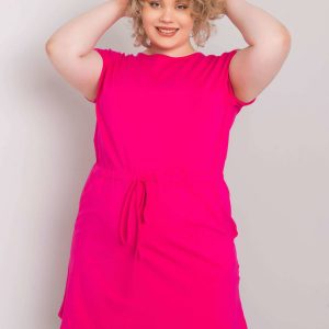 Fuchsia Plus Size Basic Kori Dress