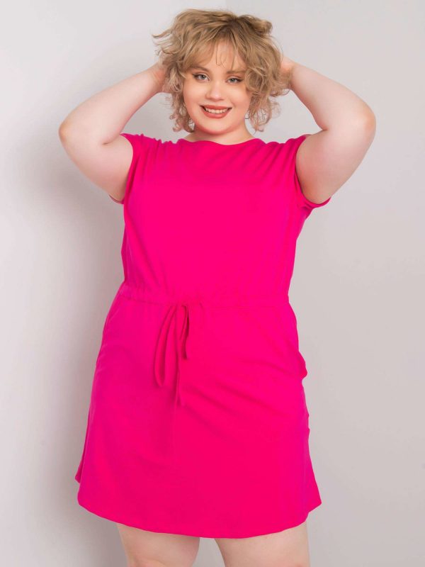 Fuchsia Plus Size Basic Kori Dress