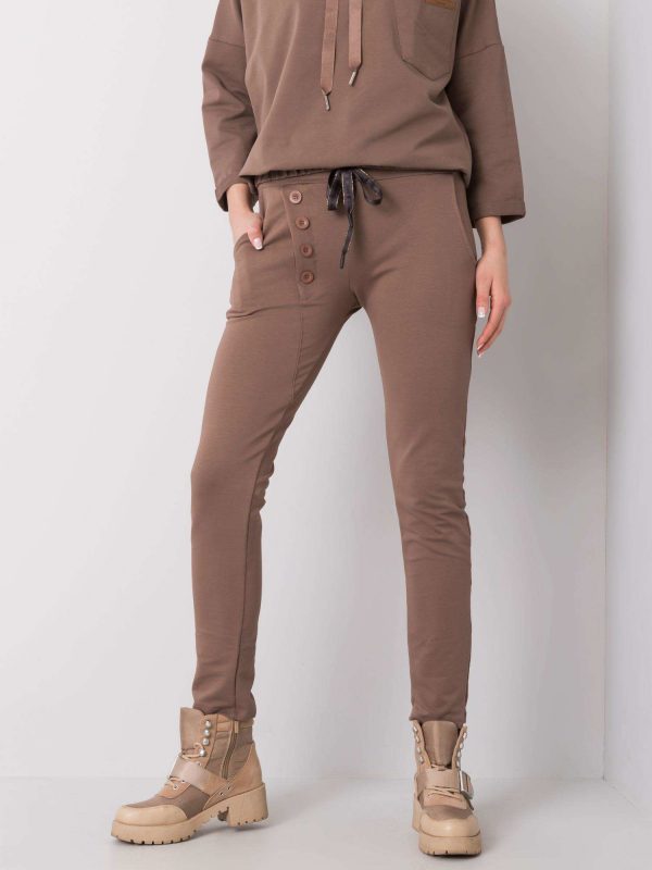 Dark beige Patrice sweatpants