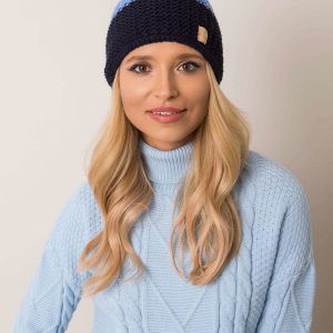 Navy blue winter hat RUE PARIS