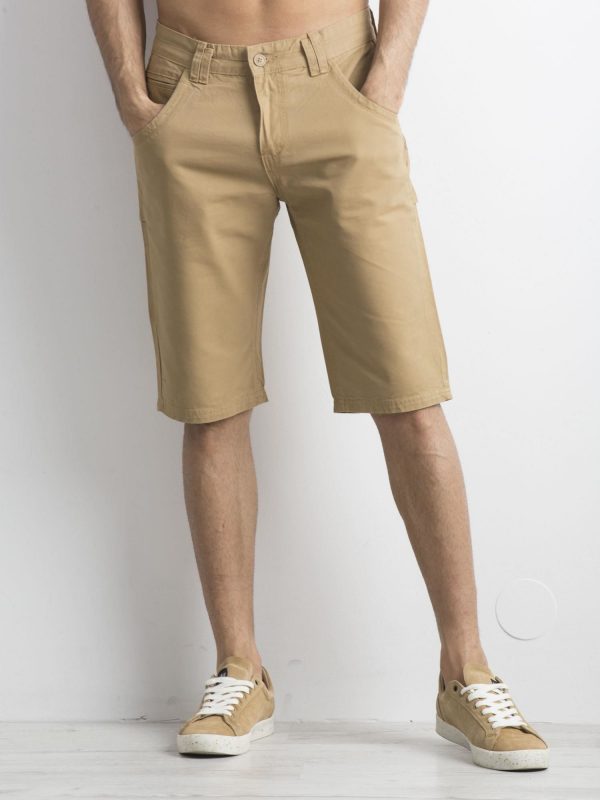 Beige Men's Shorts