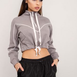 BSL Grey short sweatshirt